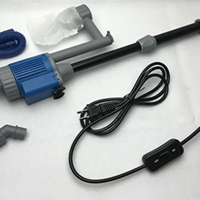 Electric aquarium pump for water change