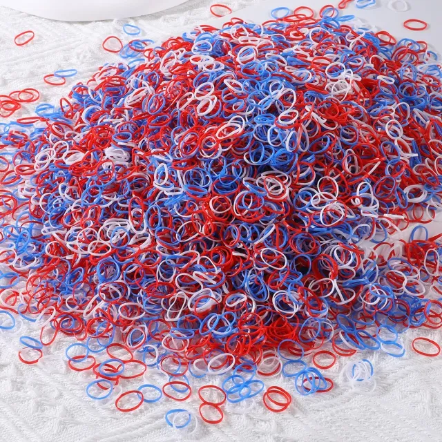 500 pieces colour disposable rubbers