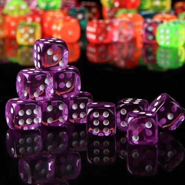 Cuburi colorate set de 10 bucăți