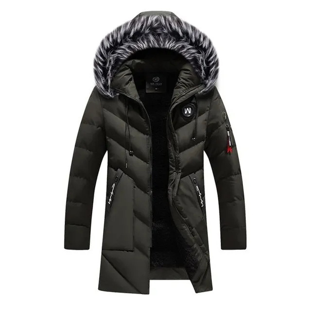 Men's fashion winter jacket with fur Antony