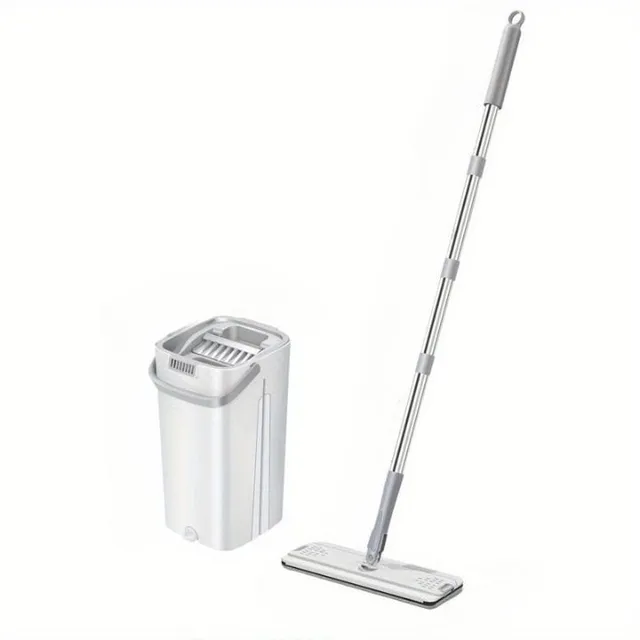 Modern mop and bucket for easy cleaning of floors