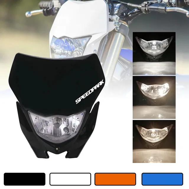 Front mask with light for motorcycle N70