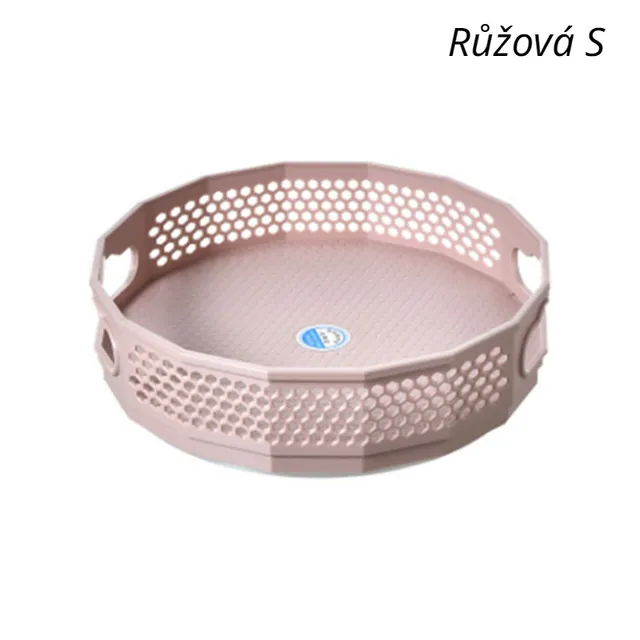 Rotating practical tray for fruit or spices