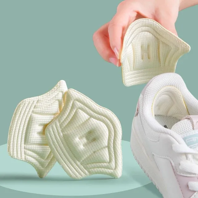 Protective shoe insoles - heel pads