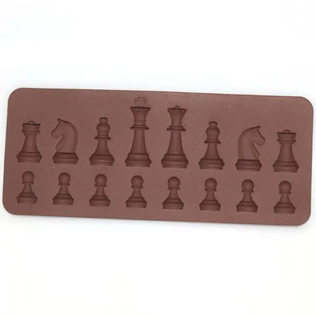 Czekoladowy kształt szachów Mi469