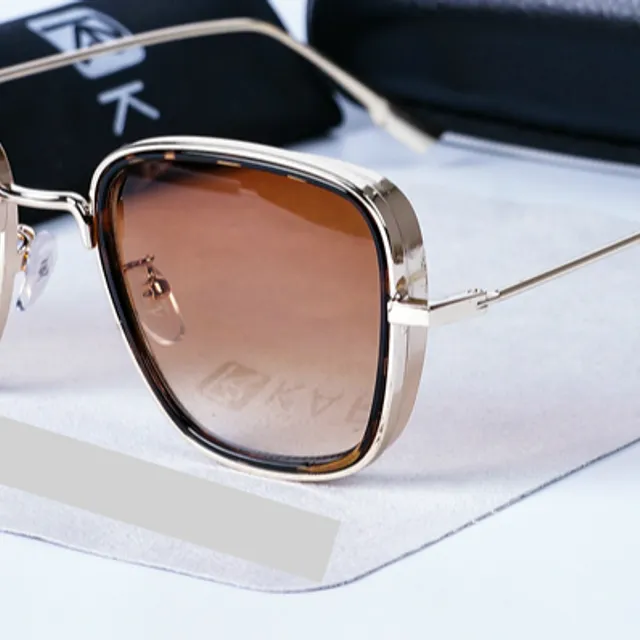 Luxurious square sunglasses for men and women