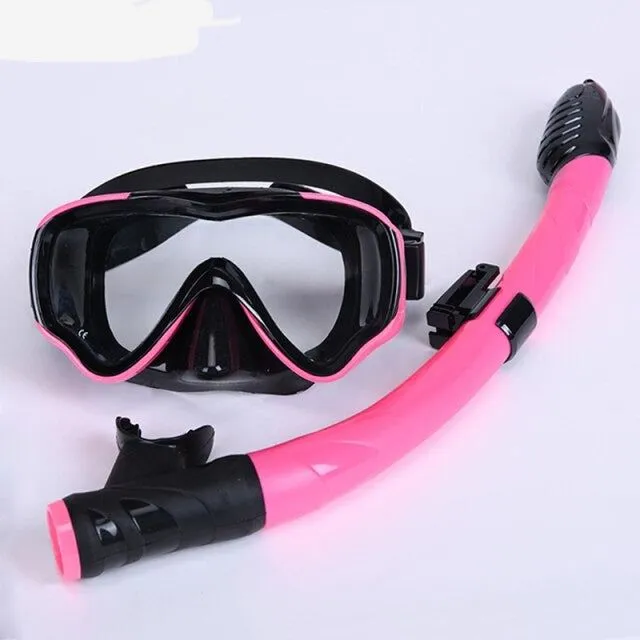 Kids diving goggles and snorkel - more colours