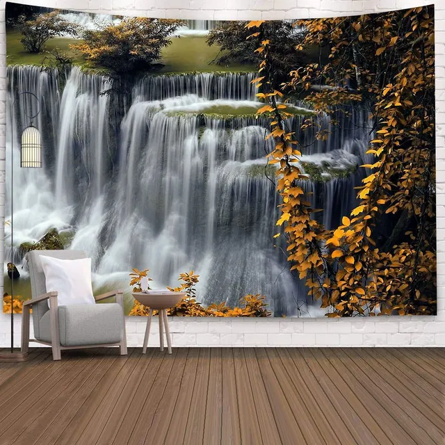 Wall tapestry with nature theme