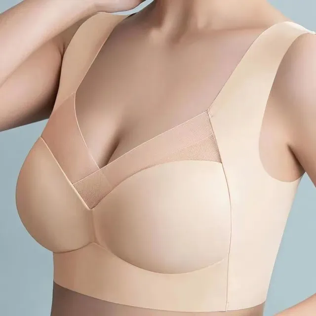 Women's Seamless Bra With Push Up Effect