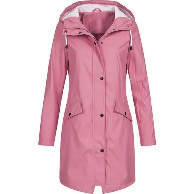 Women's lightweight chamois jacket b-pink-2 s
