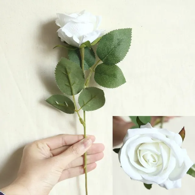 Unique original decorative artificial rose - more colors