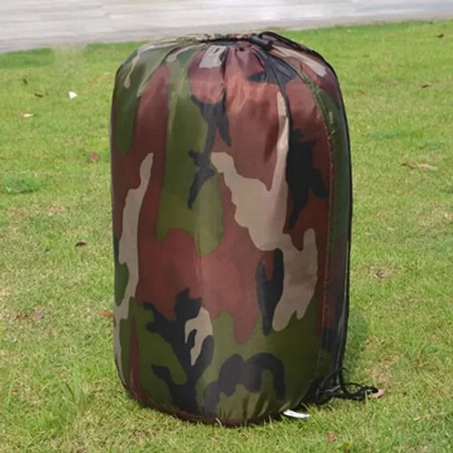 Sleeping bag in military version