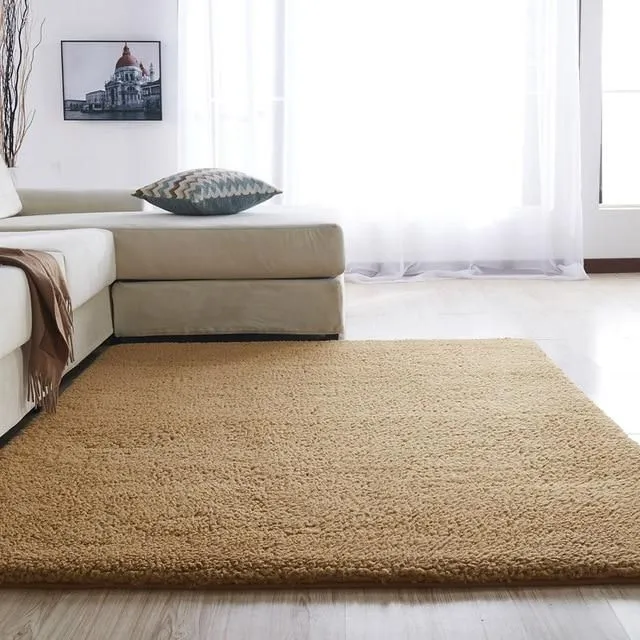 Soft pleasant carpet