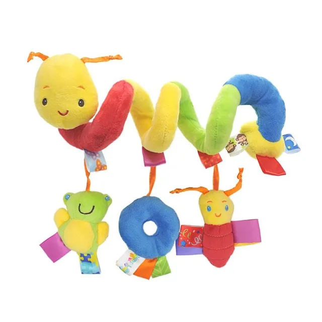 Spirală pentru cărucior cu jucării pentru copii - diferite modele