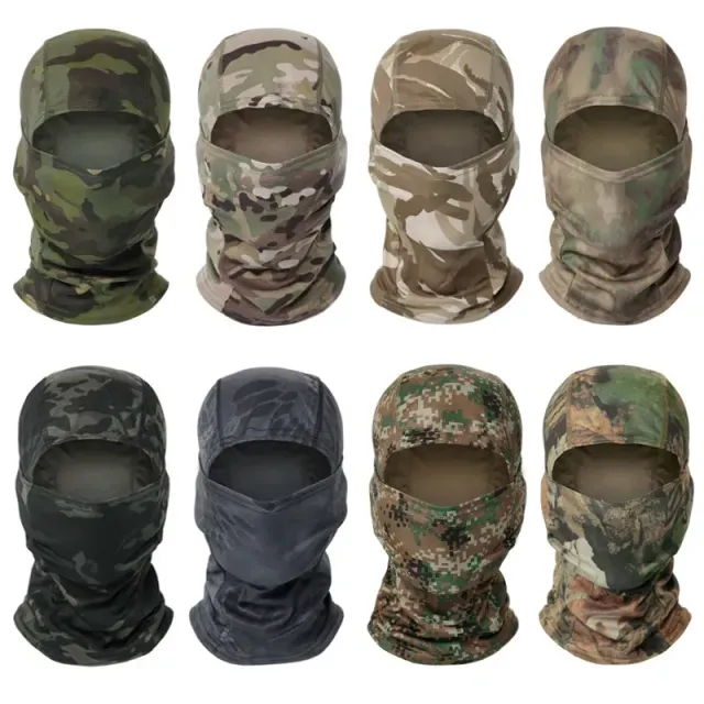 Tactical cloaking mask on the whole face · UZO