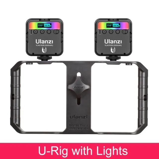 RGB video lights