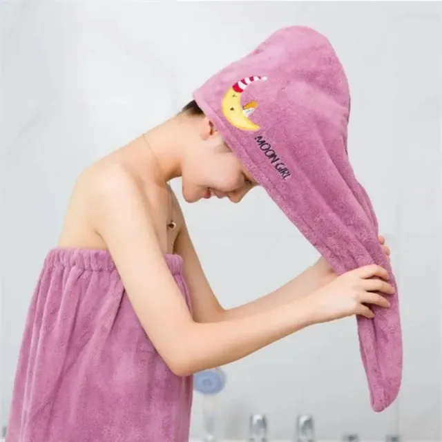 Smooth Microfiber Turban For Fast Hair Drying