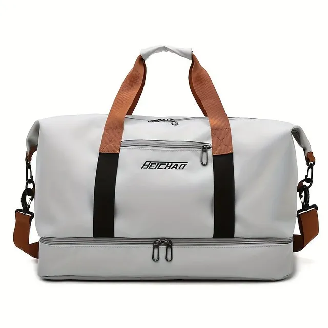 Multifunkčná športová taška Unisex s veľkou kapacitou, vodotesná pre cestovanie a fitness