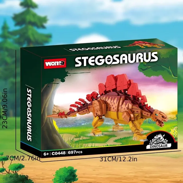 Veľká kompatibilná stavebnica dinosaurov Lego - viac variantov