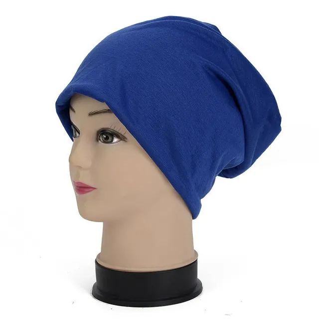 Beautiful ladies beanie - choice of 6 colours modra