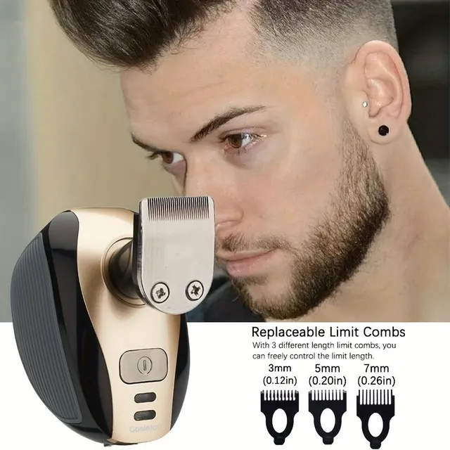 5v1 multifunctional men's electric razor even on lysine