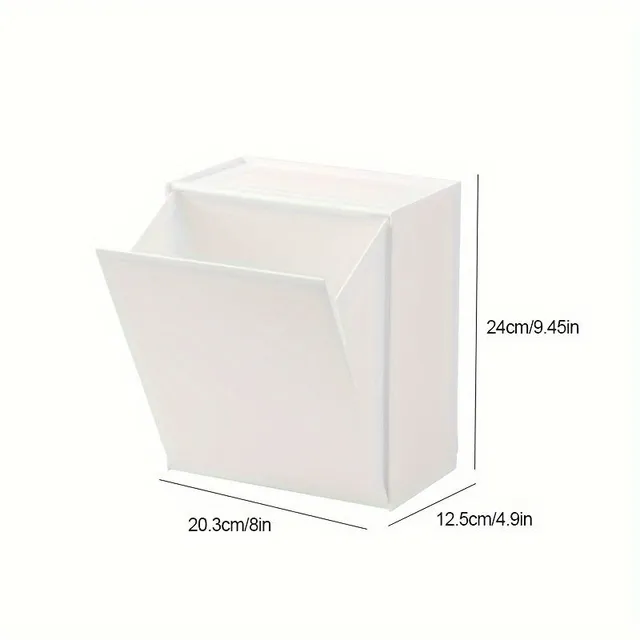 Univerzální nástěnná úložná box na papírové ručníky, kancelářské potřeby, toaletní potřeby a voděodolné kapesníčky