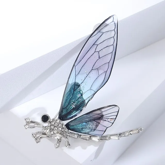 Beautiful modern ball brooch Dragonfly