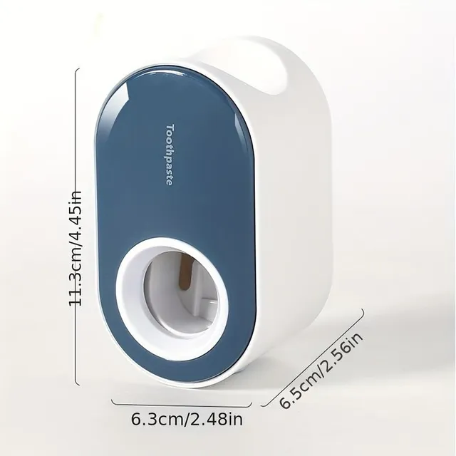 1 pc wall automatic toothpaste holder and toothbrush