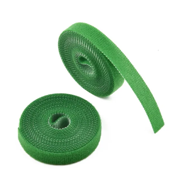 Practical tape made of dry zipper - for fixing and strengthening plants not only in your garden
