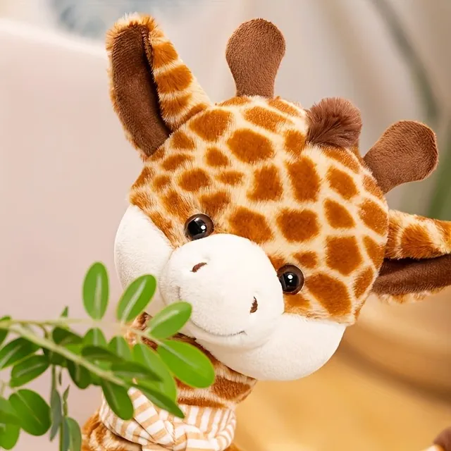 Soft stuffed giraffe - cute pet and decorative pillow