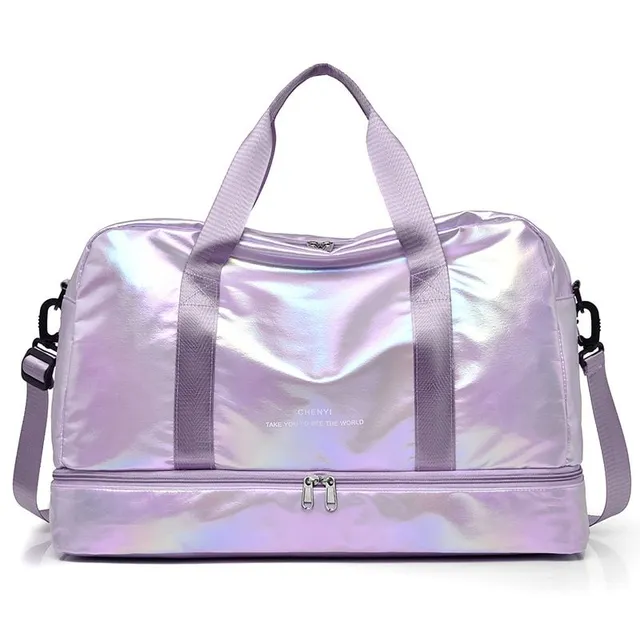 Stylish holographic women's sports bag Beau