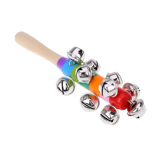 Children's musical instrument with bells