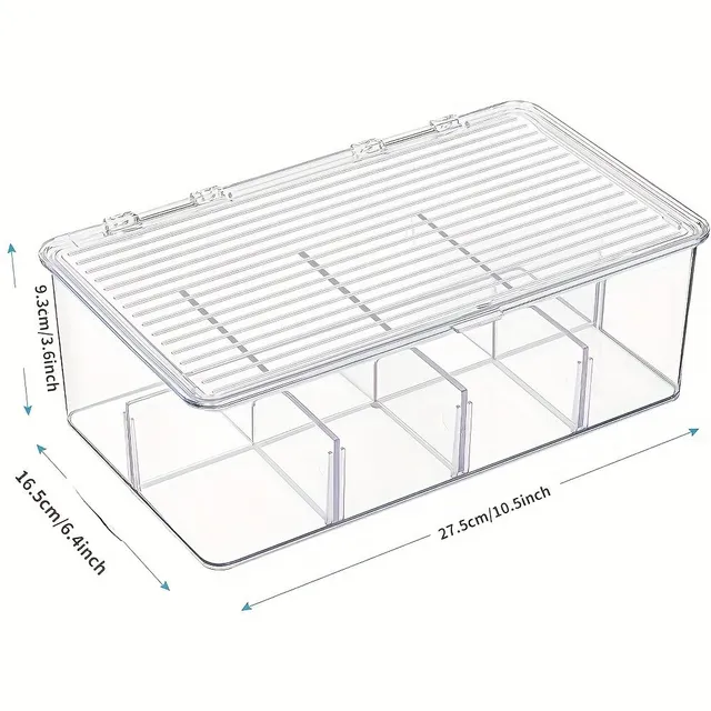 Zdejmowany plastikowy organizer do torebek herbacianych - Pude