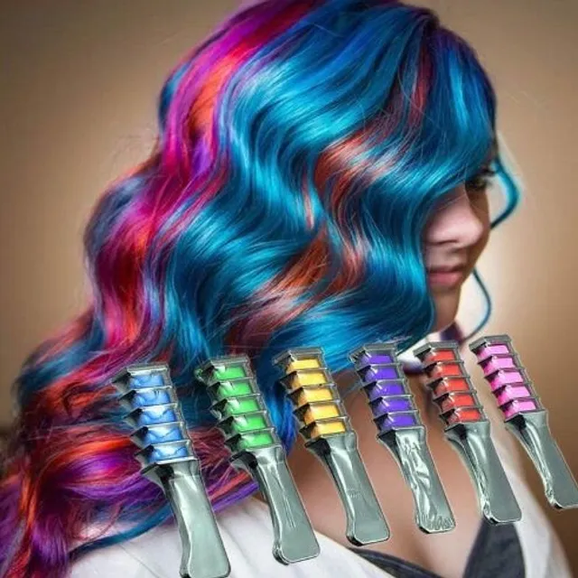 Kredowe farby do włosów
