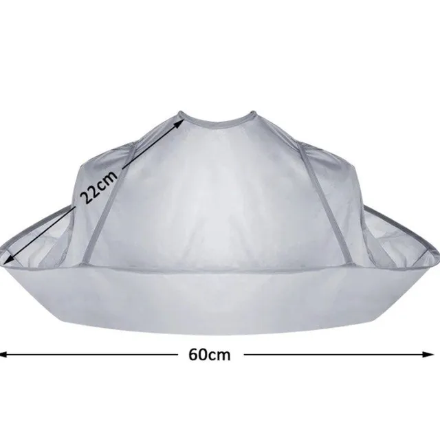 Hairdresser's hair catcher - protective collar