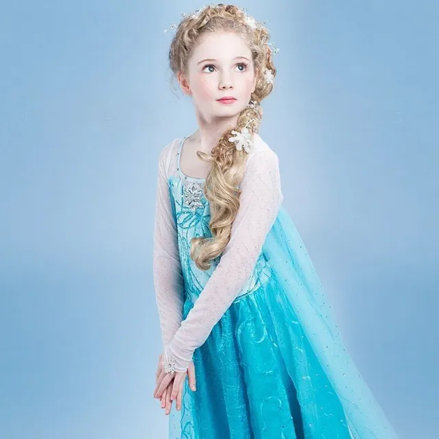 Rochie de lux pentru copii Elsa