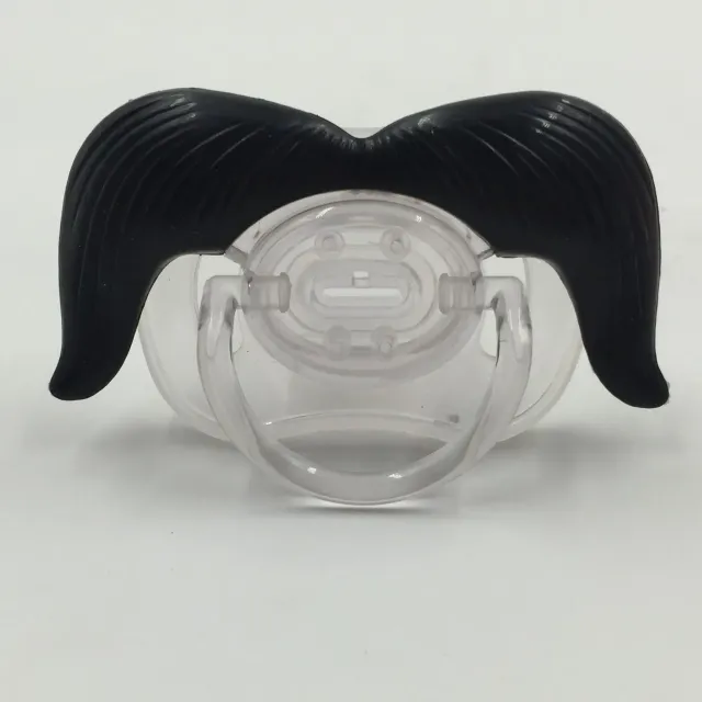 Funny baby pacifiers - Moustache, Tooth or Pets