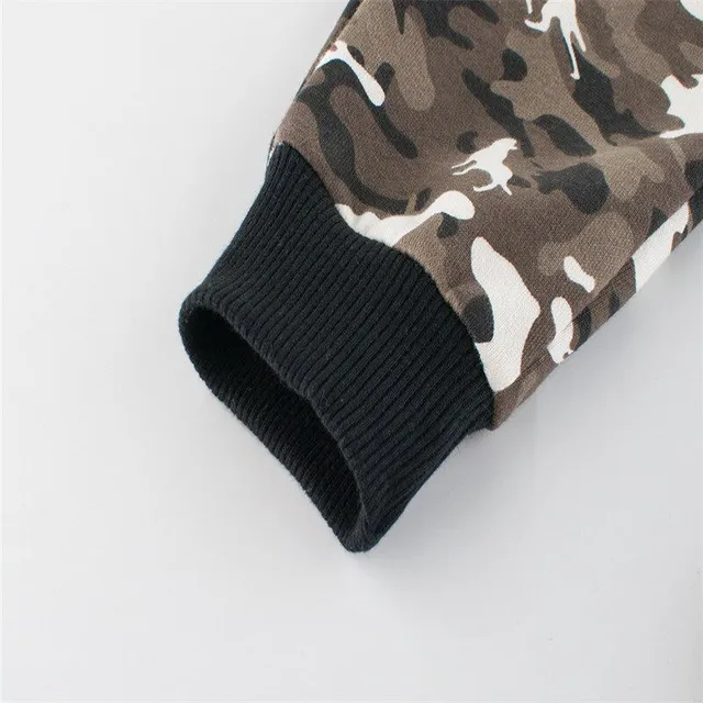 Boys fashion camouflage pants