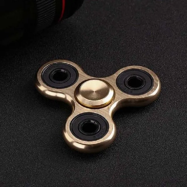 Fidget spinner metalowy A2214 niebieski