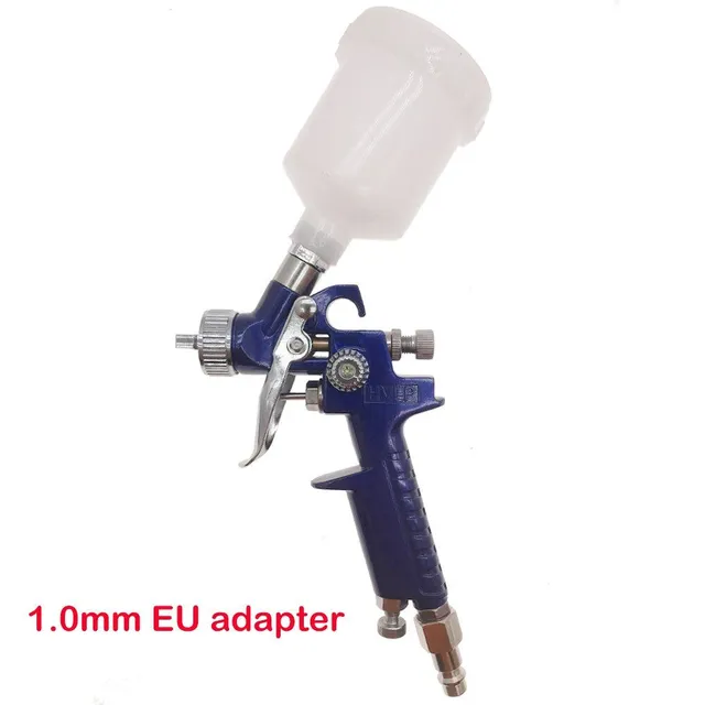 Professzionális HVLP Mini Airbrush Spray Gun autófestmény Aerograph Pneumatikus Gun