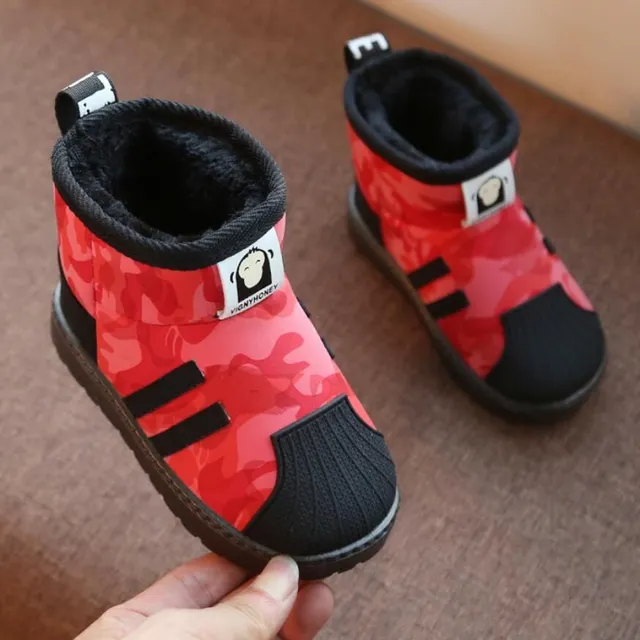 Detské zimné zateplené topánočky MONKEY