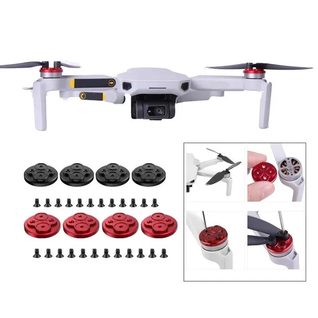 Capace antipraf pentru motoarele dronelor DJI Mini 2 / Mini SE, 4 bucăți