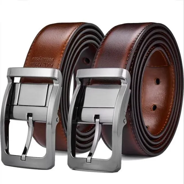 Men's reversible belt