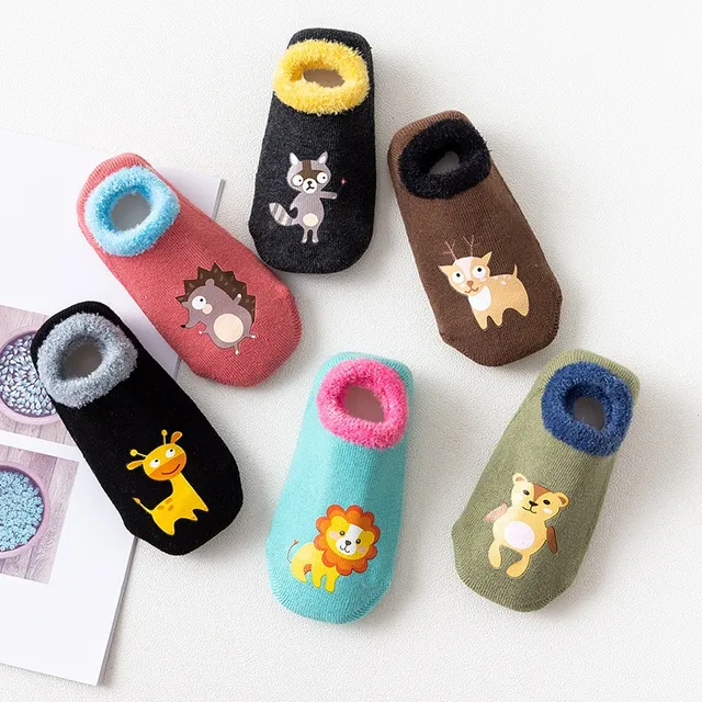 Children's cotton non-slip socks