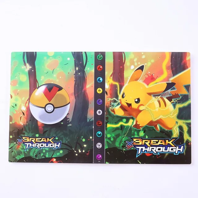 Album na herné kartičky s motívom Pokémon