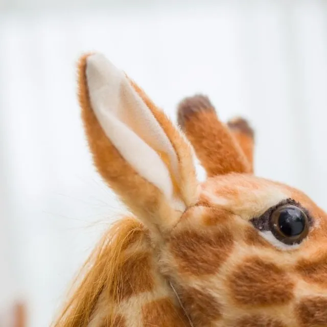 Giraffe en peluche géante de luxe pour enfants