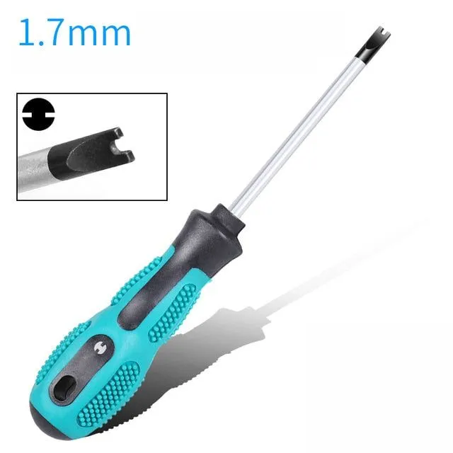 Practical U/Y screwdriver for home use