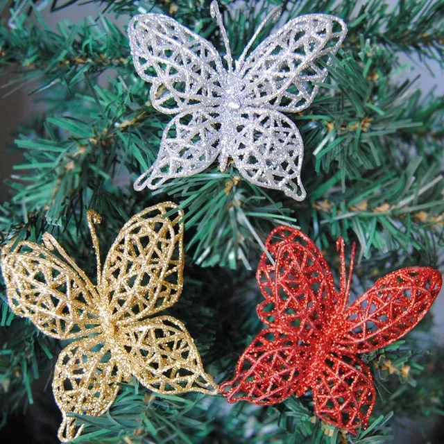 Christmas Butterfly Ornament 6 k