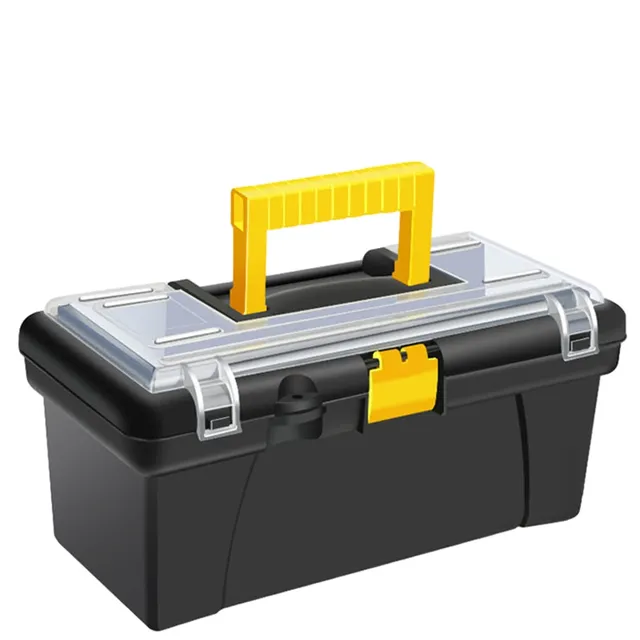Plastový kufřík na nářadí - multifunkční úložný box pro kutily a elektrikáře