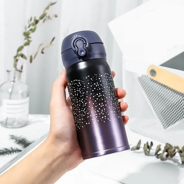 Thermos with polka dots